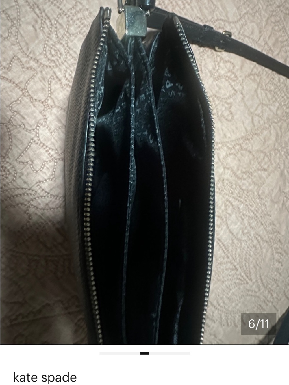 Kate Spade ♠️ Pebbled Leather Crossbody Pouch - Picture 3 of 9
